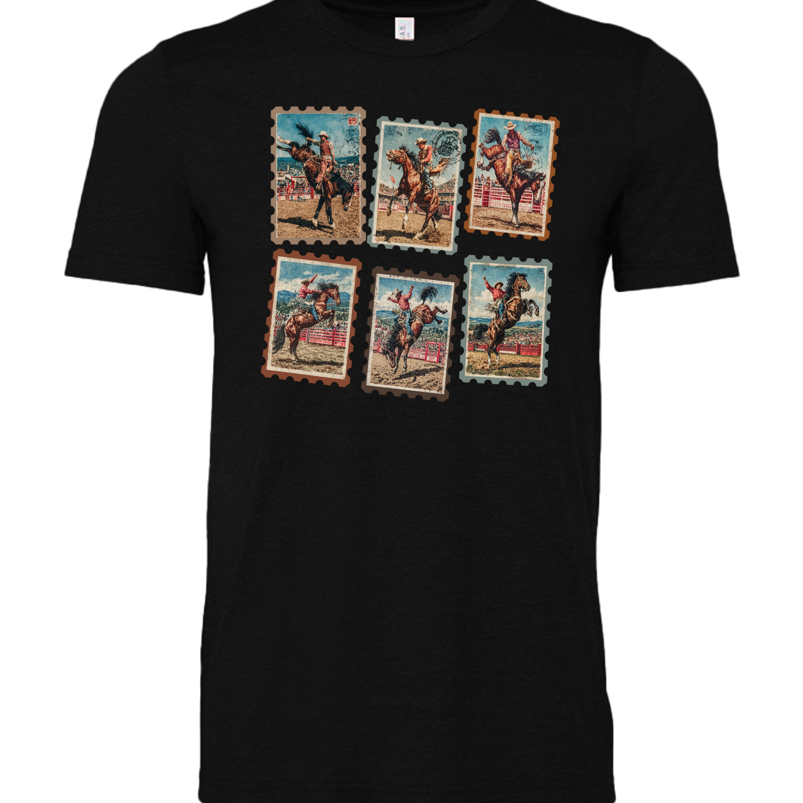 BLACK HEATHER - 3001CVC - FRONT